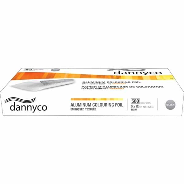 White Smoke Dannyco Aluminum Colouring Foil 500sheets Silver Light 27038