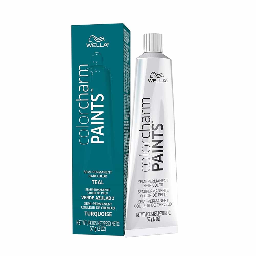 White Smoke Wella C.C. Paints Hair Color 0.2 oz Teal 31032