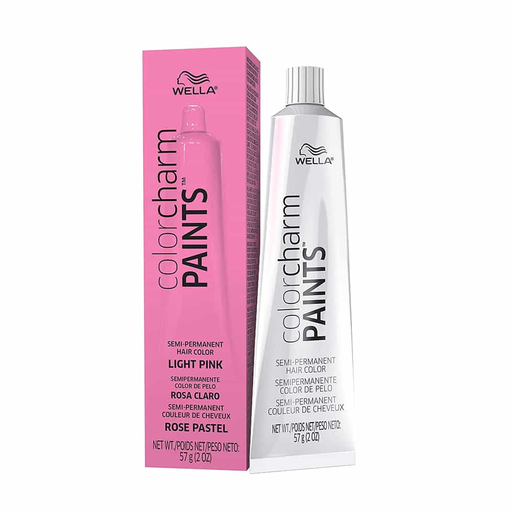 White Smoke Wella C.C. Paints Hair Color 0.2 oz Light Pink 31034