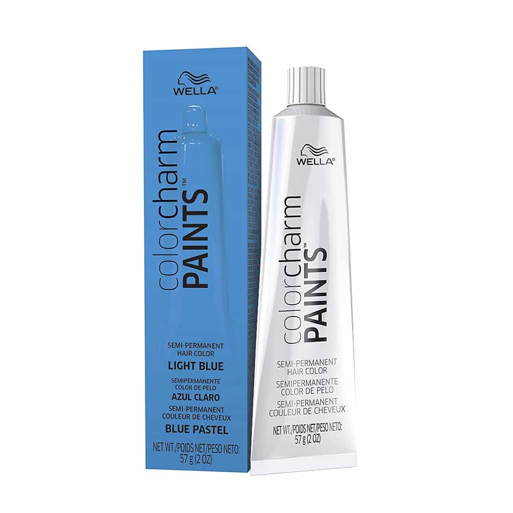 White Smoke Wella C.C. Paints Hair Color 0.2 oz Light Blue 31035