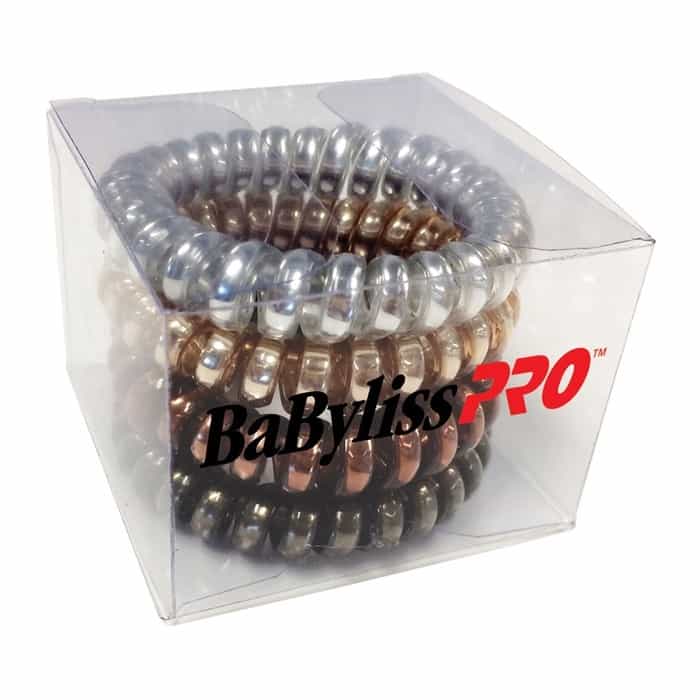 White Smoke BaBylissPRO Traceless Hair Rings 4pcs - BESHRMTUCC/37741