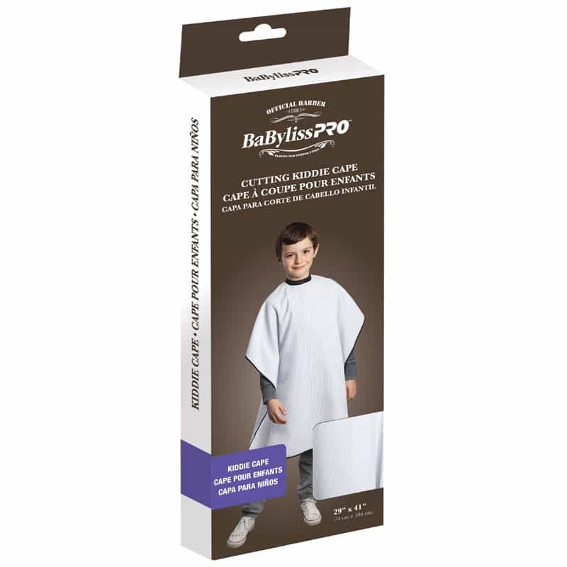 Dark Slate Gray BaBylissPRO Cutting Kiddie Cape 29"x41"- BESKIDBARUCC 38308