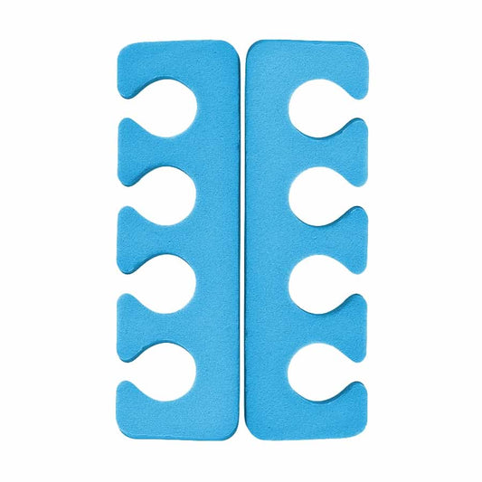 White Smoke Berkeley Toe Separator 9mm EVA Soft Foam 10pairs -TS401-Blue