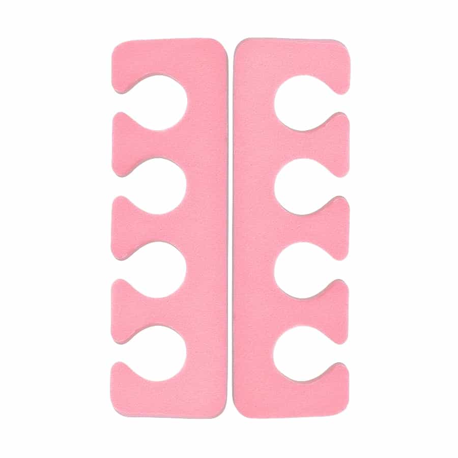 Light Pink Berkeley Toe Separator 9mm EVA Soft Foam 10pairs -TS401-Pink