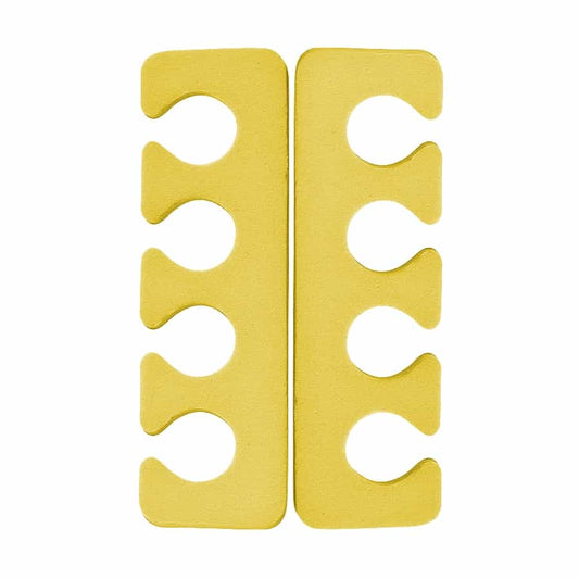 Sandy Brown Berkeley Toe Separator 9mm EVA Soft Foam 10pairsTS401-Yellow