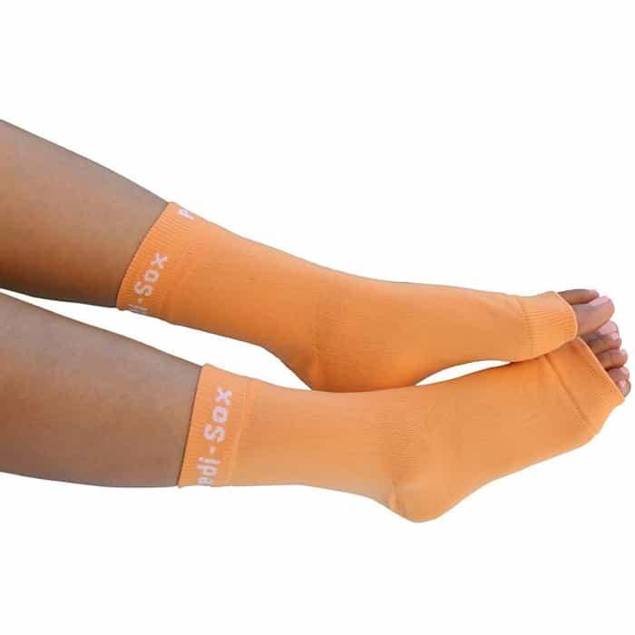 White Smoke California Pedi-Sox Aricot Jam PSL-626