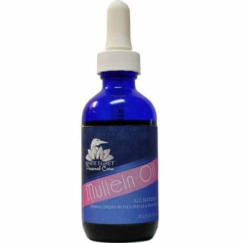 White Smoke White Egret Mullein Oil With Dropper 2 fl. oz./ 59ml EAO01