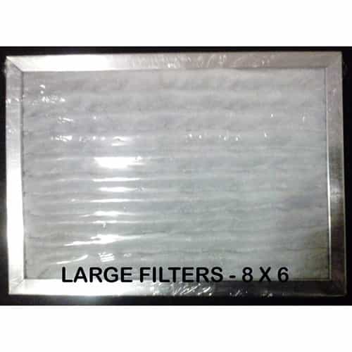 Gray Valentino Gen III S Flush Mount XL Filters - 6"x8" V-004