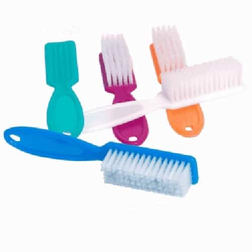 White Smoke Berkeley Manicure Nail Brush - Hard Bristle MB101