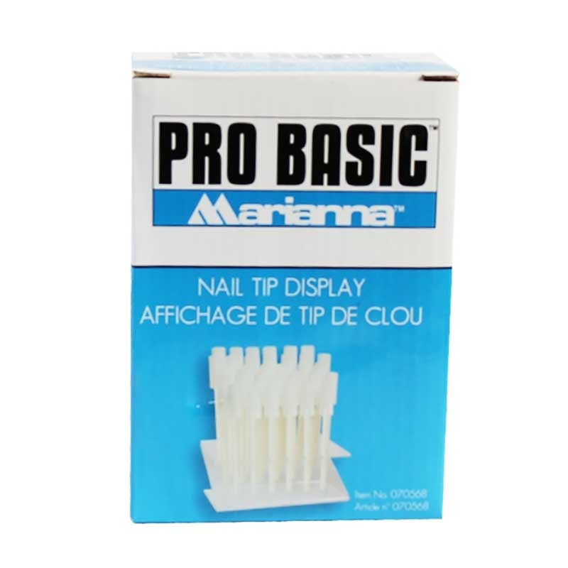 Light Gray Marianna  (070568) Nail Tip Display