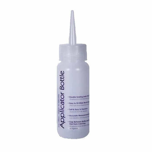 White Smoke Applicator Bottle, Straight Tip, 38MM Neck 6 oz. , 6-BST