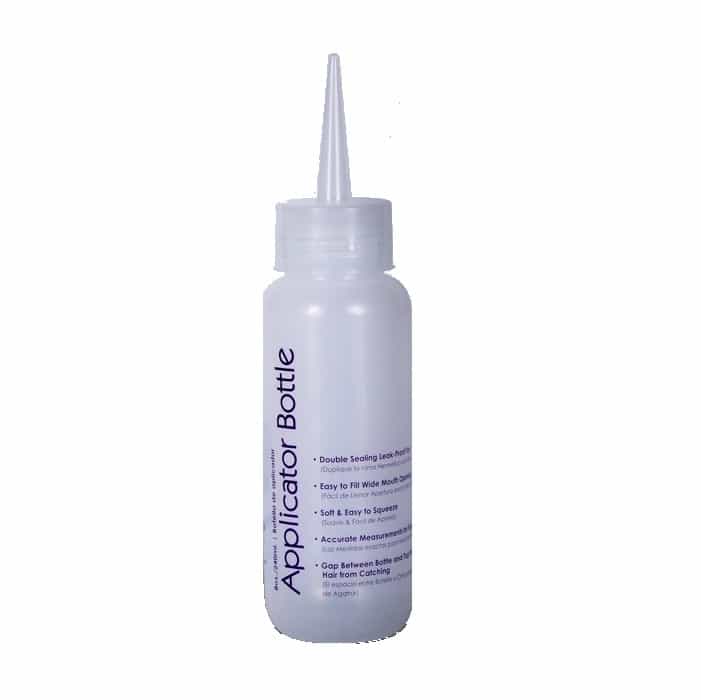 White Smoke Applicator Bottle, Straight Tip, 38MM Neck 8oz, 8-BST
