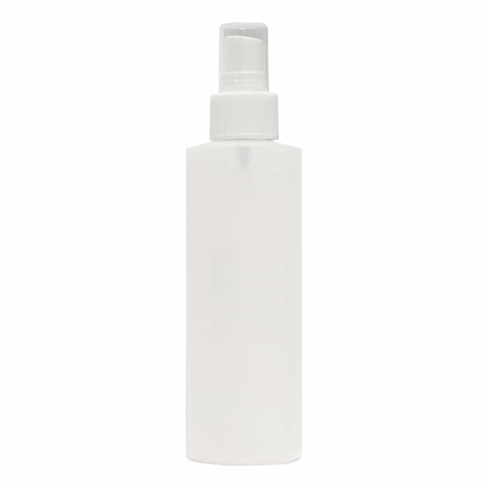 Lavender Cylinder Spray Bottle 4 oz - White 00614