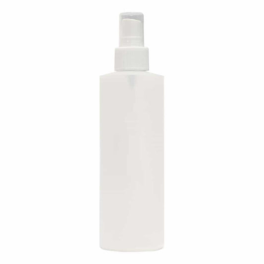 Lavender Cylinder Spray Bottle 8 oz - White 00706