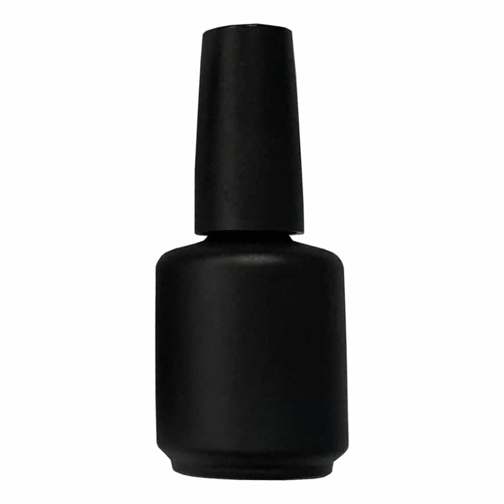 Black Berkeley Painted Bottle 0.5 oz/15mm MATTE BLACK BT253-BK