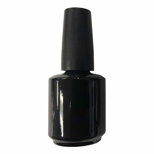 Black Berkeley Painted Bottle 0.5 oz/15mm GLOSSY BLACK BT253-GB
