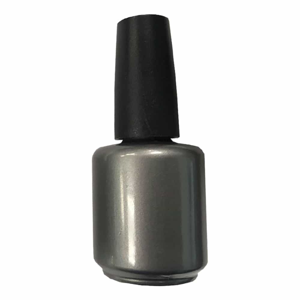 White Smoke Berkeley Painted Bottle 0.5 oz/15mm SILVER BT253-SV