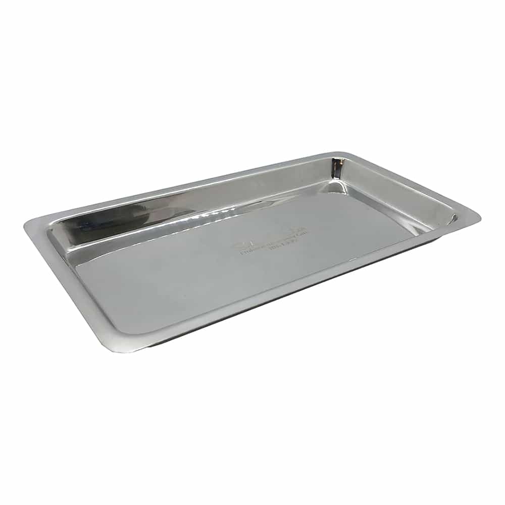 White Smoke Silver Star S.S Sterilizing Tray 8"x4"x0.5" SS1009