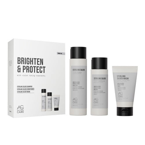White Smoke AG Brighten & Protect Sterling Silver Holiday Trio