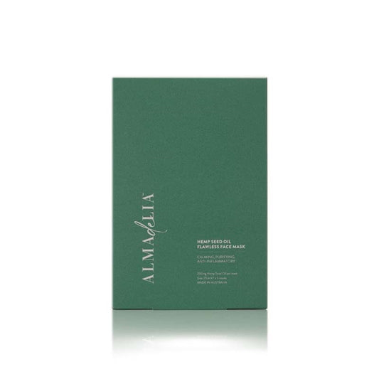 Dark Slate Gray ALMAdeLIA  Hemp Seed Oil Flawless Face Mask  5/pack