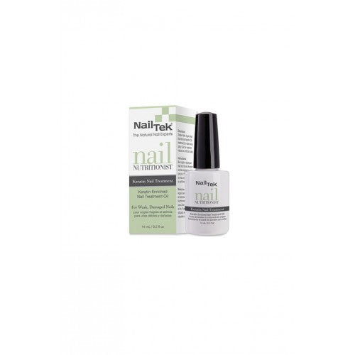 White Smoke Nail Tek Keratin Nail Treatment Oil 0.5oz