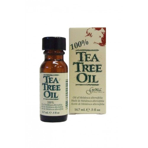 Dark Gray Gena 100% Pure Tea Tree Oil 0.5oz