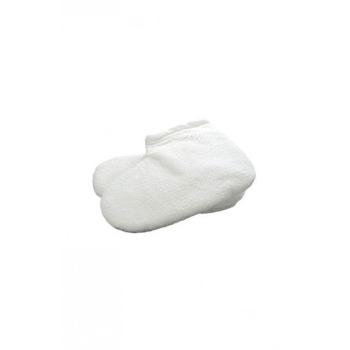 White Smoke Americanails Terry Cloth Booties