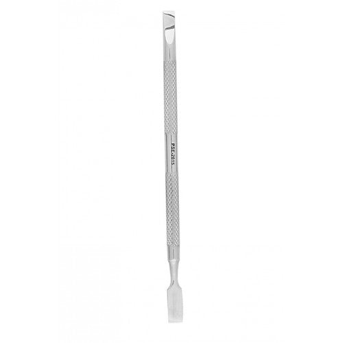 Gray Silkline Stainless Steel Cuticle Pusher/Cleaner