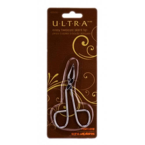 Black Ultra Easy Tweeze Slant Tip Scissor Tweezer