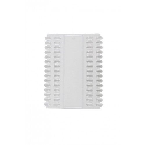 Light Gray Marianna Clear Nail Color Palette 60 Tips