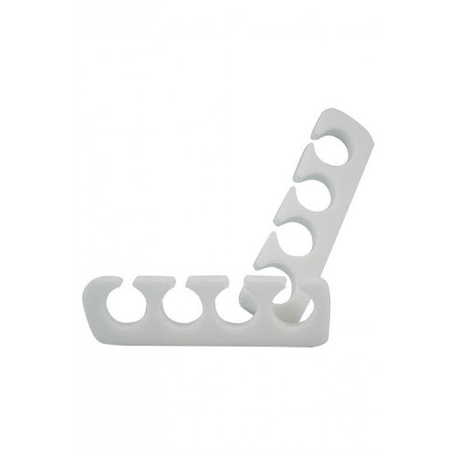 White Smoke Nail Foam Toe Separator 2pk