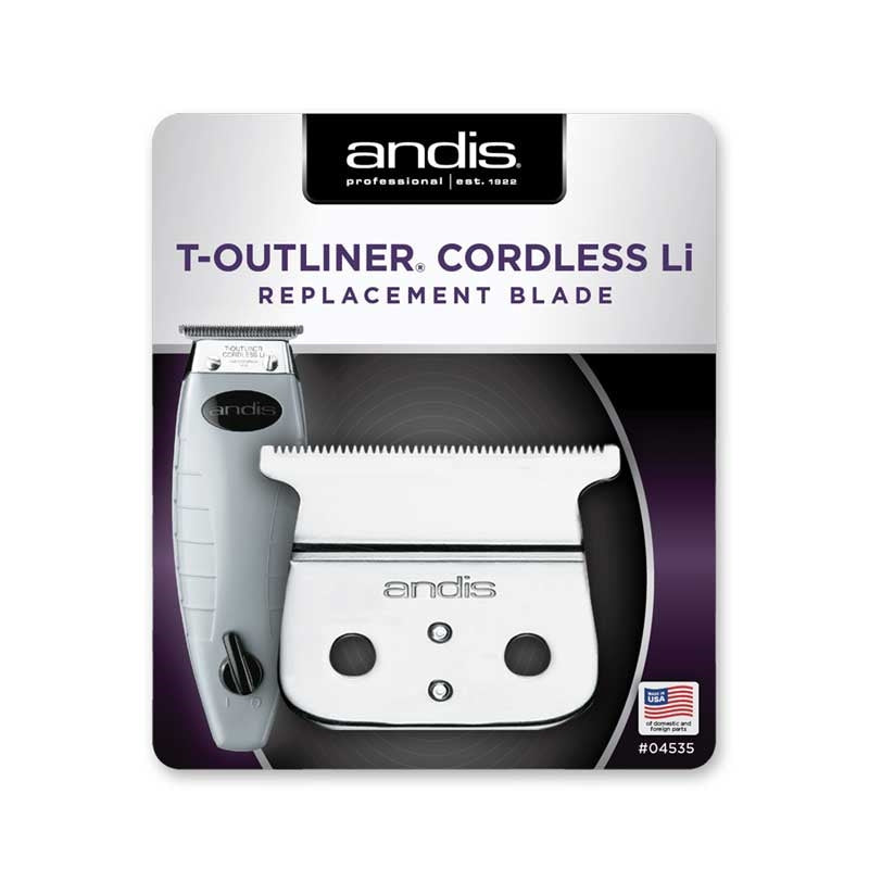 White Smoke Andis  (04535) Cordless TOutliner Trimmer Blade