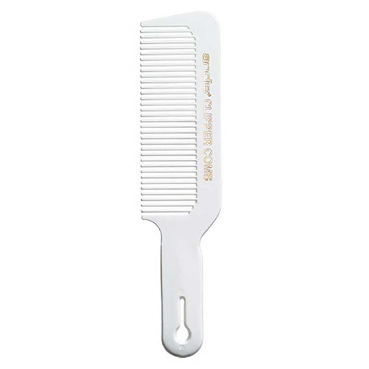 Lavender Andis  (12499) Clipper Comb with Handle  White