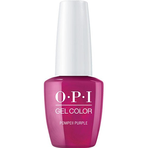White Smoke OPI GelColor Pompei Purple 0.5oz