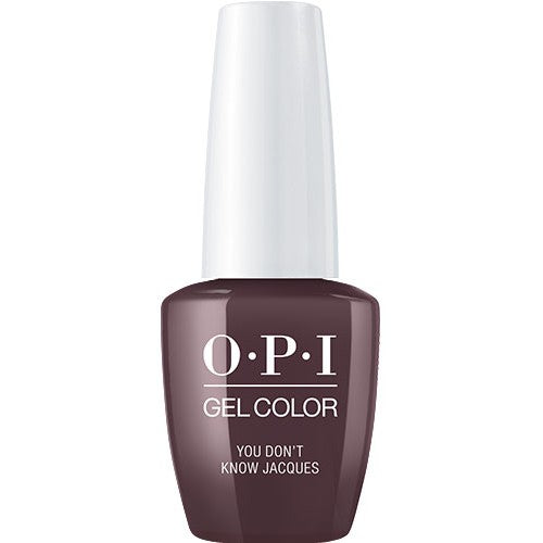 White Smoke OPI GelColor You Don't Know Jacques 0.5oz