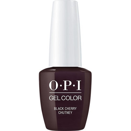 White Smoke OPI GelColor Black Cherry Chutney 0.5oz