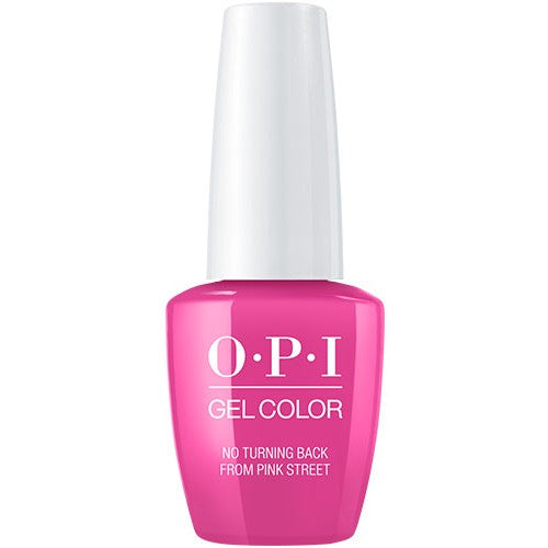 White Smoke OPI GelColor No Turning Back From Pink Street 0.5oz