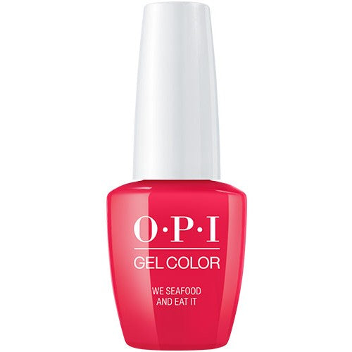 White Smoke OPI GelColor We Seafood And Eat It 0.5oz