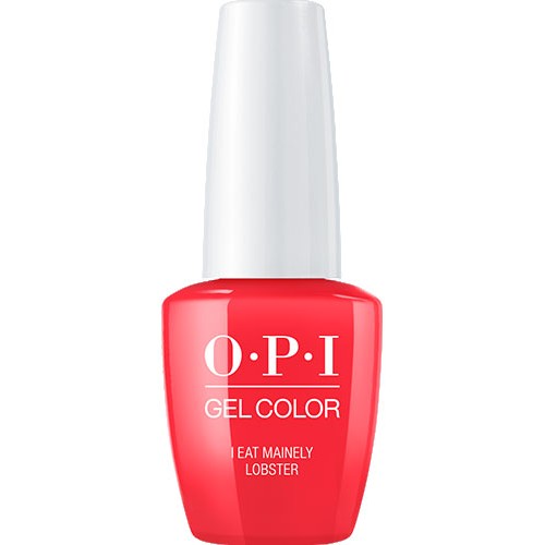 White Smoke OPI GelColor I Eat Mainely Lobster 0.5oz