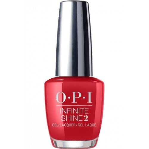White Smoke OPI Infinite Shine Big Apple Red 0.5oz