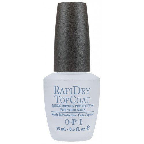 White Smoke OPI Rapidry Top Coat 0.5oz