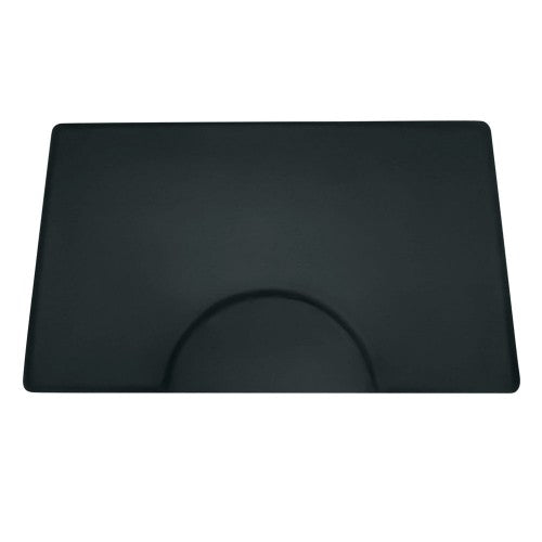 Dark Slate Gray Allure Extreme Comfort Rectangular Mat Black