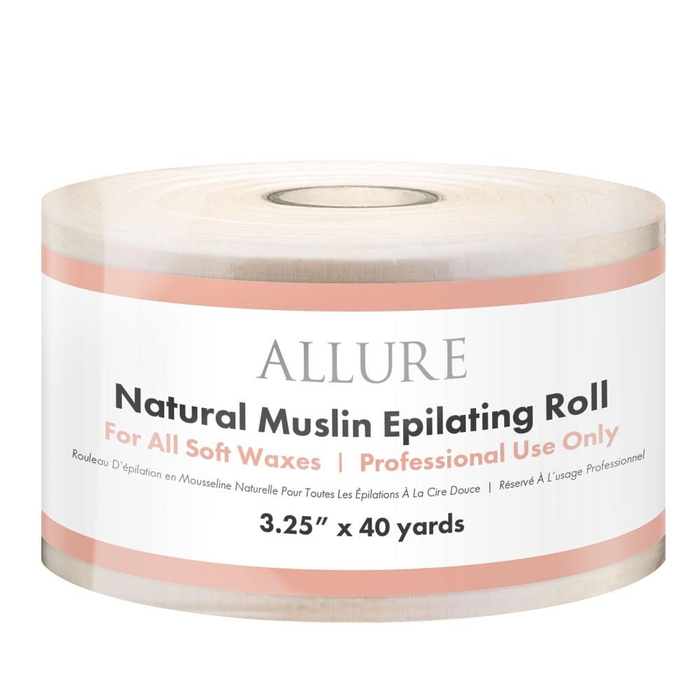 White Smoke Allure Natural Muslin Epilating Roll