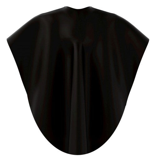 Black Allure XL Oval Cutting Cape With Snaps