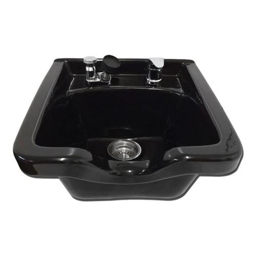 White Smoke Allure Shampoo Bowl Square