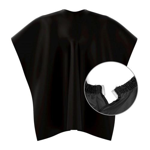 Black Allure XL Cutting Cape With Elastic & Clip
