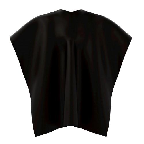 Black Allure XL Cutting Cape With Snaps
