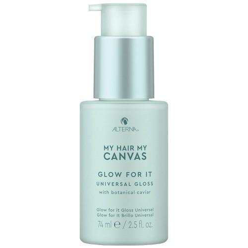 Light Gray Alterna My Hair My Canvas Glow For It Universal Gloss 2.5oz