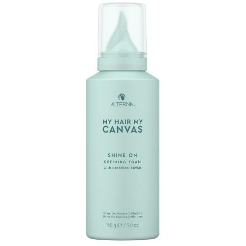 Light Blue Alterna My Hair My Canvas Shine On Defining Foam 5oz