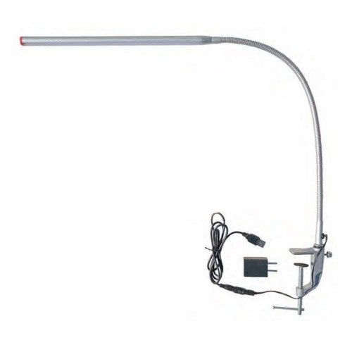 White Smoke Americanails FlexiLamp LED Table Touch Lamp
